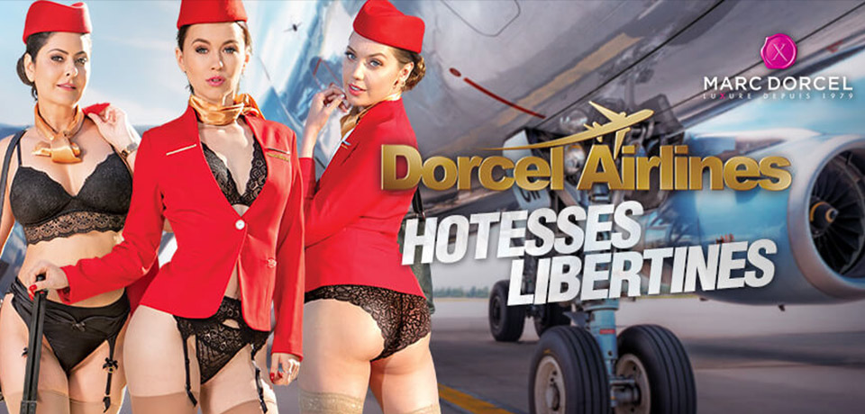 DORCEL AIRLINES: Schamlose Stewardessen by MARC DORCEL