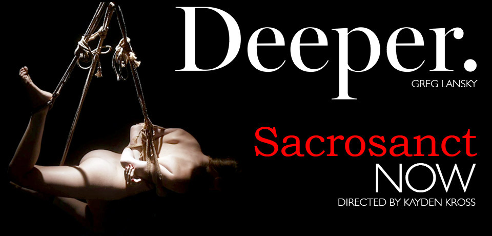 Sacrosant: Now by DEEPER Sacrosant: Now by DEEPER